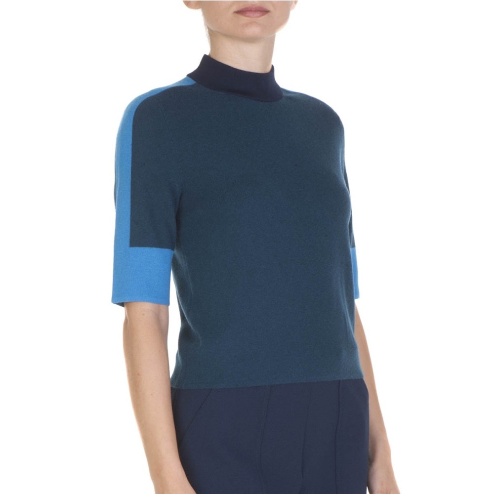 Tory Burch Megan Cashmere Turtleneck Top Size Small